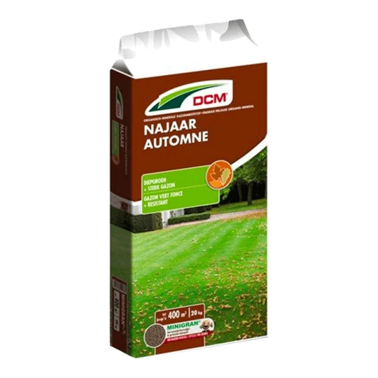 DCM Gazonmeststof Najaar 20kg - 400m2 1 DCM Gazonmeststof Najaar 20kg - 400m2