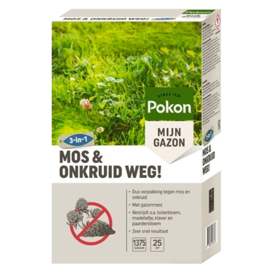 Pokon Mos & Onkruid Weg! 1 Pokon Mos & Onkruid Weg!
